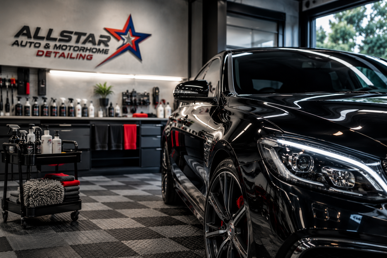 Professional auto detailing